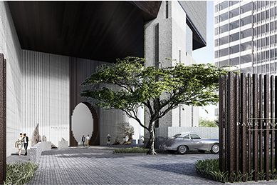 平安大廈南塔公共區(qū)設(shè)計